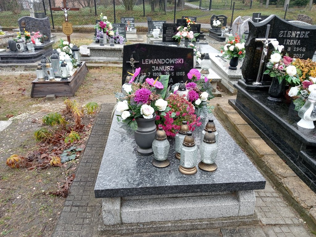 Grób Janusz Lewandowski