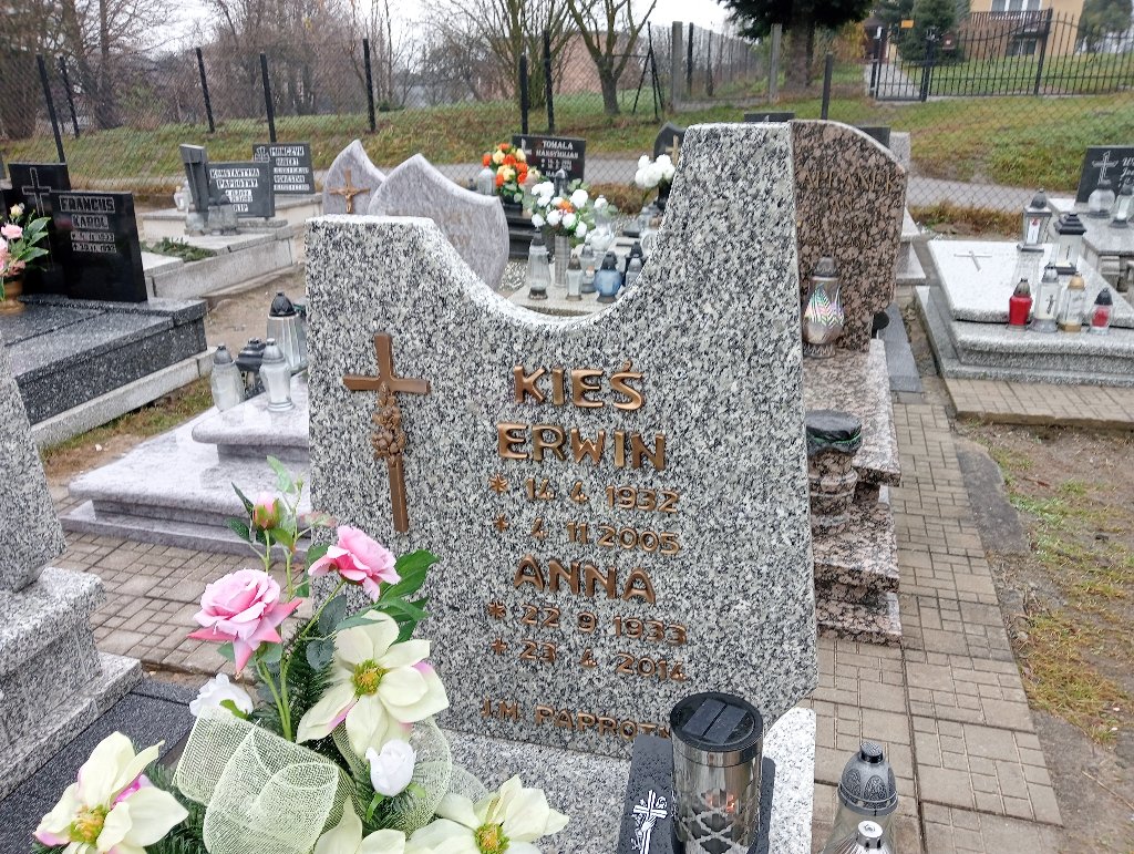 Grób Anna Kieś