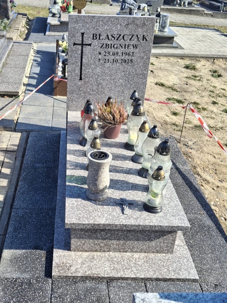 Grób Zbigniew Błaszczyk