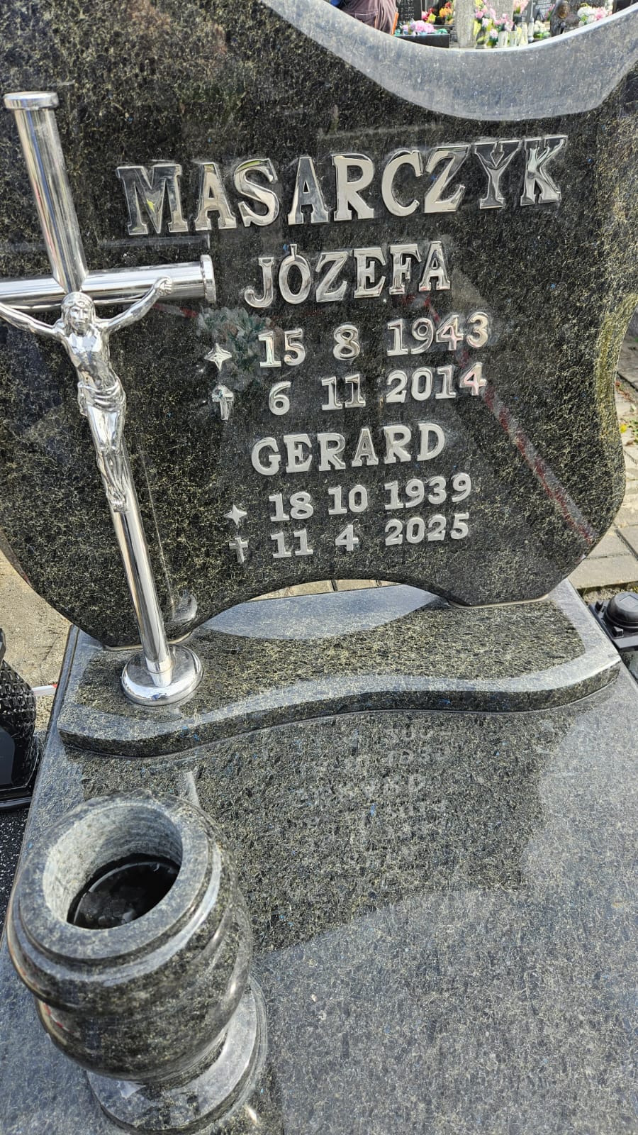 Grób Gerard Masarczyk